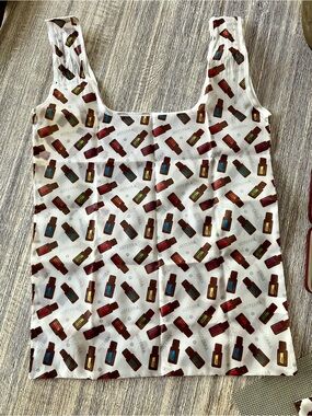 New doTERRA Reusable Tote Bag in Pouch w/ Essential Oil Bottle Print